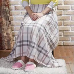 포근이 체크 무릎담요 (110cm 150g) 극세사담요 담요이불 다용도담요 레저담요