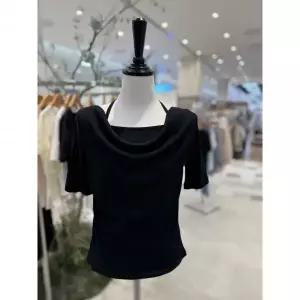 잔여소량 홀터넥 레이어드 티셔츠 NJW6ME624