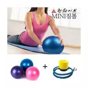 미니짐볼 펌프 세트 운동 스트레칭 재활운동 밸런스 코어운동 발란스볼 미니짐볼 요가