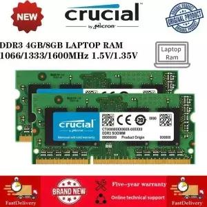 필수적인 노트북 램 ddr3 8GB 1866MHZ 133hz SOM 메모리 PC312800S