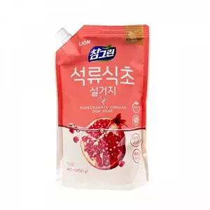 [라이온]고품질 TBZ IS 참그린 석류식초 설거지 주방세제 860ml 주방세정제 렌지클리너 후드클리너 WFMTAS