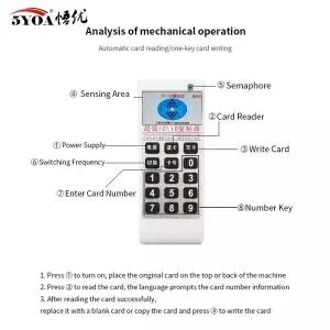 5YOA 13.56MHZ 복사기 복제기 클로너 RFID 에뮬레이터 NFC IC 카드 리더기 주파수 125Khz 라이터