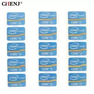 미니 DIY 스티커 4 세대 C 인텔 코어 I3 I5 I7 I9 로고 라벨 노트북 장식 1 개 5
