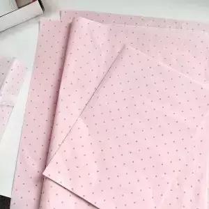 도트 무늬 핑크 선물 포장지 꽃다발 파티 장식 DIY 공예