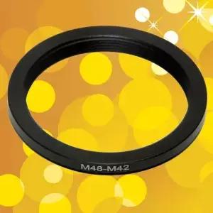 M48 48mm 나사 피치 M42 M48M42 수암 커플링 링 망원경 어댑터