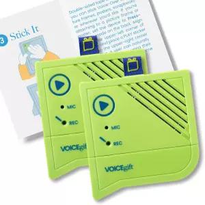 Voicegift Voice-Over 사진 프레임용 미니 음성 녹음기 재생 오디오가 포함된 및 디지털 - 맞춤형 사운드