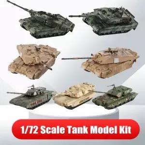 1세트 1/72 스케일 메르카바 주력 전차 플라스틱 모델 키트 DIY 조립 군사 선물 크리스마스