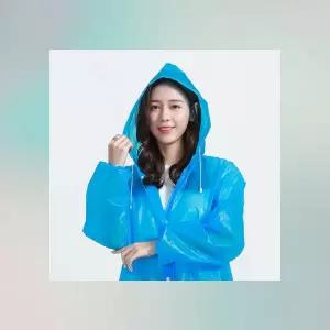 우장 캠핑낚시용 방수우비 남녀공용 판초우의 EVA 레인코트 휴대용