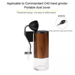 CAFEMASY 수동 커피 그라인더 더스트 커버 야외 캠핑 밀폐형 휴대용 보관함 8가지 색상 Commander C40