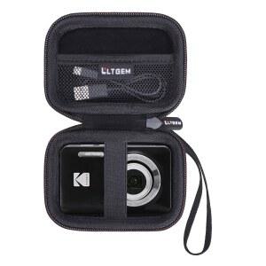 코닥 픽스프로 친화적인 줌 FZ55 16MP 디지털 카메라와 호환되는 LTGEM 카메라 케이스 블랙