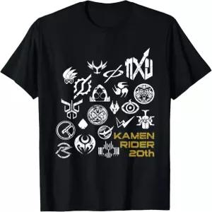 가면라이더 지오 헤이세이 라이더 인시그니아 티셔츠