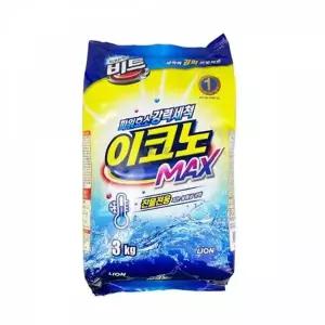 [라이온]고품질 TBZ IS 비트 이코노 맥스 3KG 가루세제 세탁용품 액체세제 세...