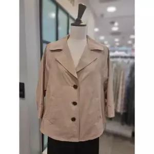 [안지크] 세이브존02 칠부 박스 숏 재킷 AK2BR530 (48043948)