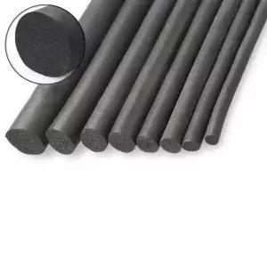 EPDM 고무 폼 씰 스트립 블랙 라운드 방음 웨더스트립 자동차 도어 프로텍터 씰링 하드웨어 액세서리 310mm