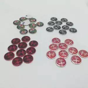 2pcs 14mm 자동차 키 fob 케이스 버튼 로고 스트레이트 원격 체인 교체 스티커