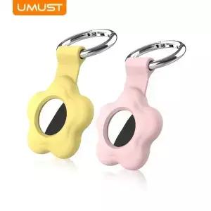 키체인이 된 UMUST 실리콘 케이스 트래커용 홀더 커버 손실 방지 액세서리
