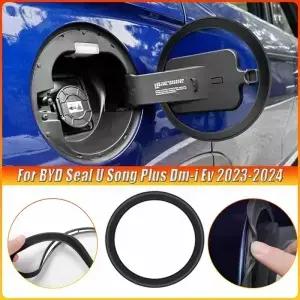 BYD 송 플러스 DMi EV 충전 커버용 실링 링 및 외부 장식 스티커 자동차 액세서리