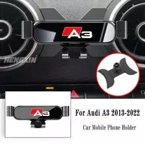 아우디 A3 S3 8V 2014용 차량용 휴대폰 거치대 에어벤트 마운트 스탠드 GPS 중력 내비게이션 브래킷