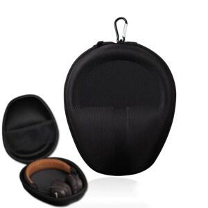 소니 MDR7506 WH-CH720 WH-1000XM4용 하드 트래블 헤드폰 케이스 BEATS STUDIO3 EP 사운드코어 앤커 라이프 Q20I Q30 오디오 테크니카 JBL 보스 필립스 원오디오 오버 이어 헤드셋(블랙)