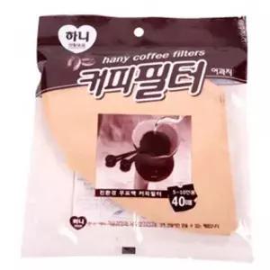 커피여과 핸드드립 주방 드리퍼 일회용 추출 여과지 커피 필터