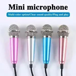 14Pcs 미니 휴대용 스테레오 스튜디오 마이크 KTV 가라오케 스마트 폰 노트북 PC 데스크탑 핸드 헬드