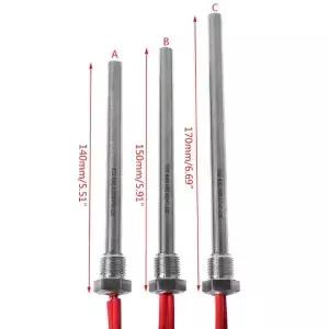 점화기 핫 로드 우드 펠렛 스토브 350W 220V 10x140 150 170mm M16 x 1.5