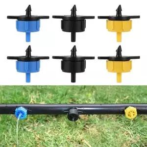 압력 보상 도저 2L/H 4L/H 8L/H 정원 과수원 관개 에미 터 농업 급수 파이프 피팅 20/100Pcs