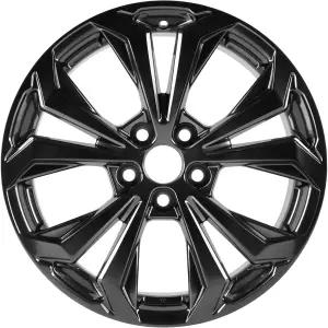 홀루쿠 뉴 18x7 18인치 프리미엄 알루미늄 합금 휠 림 도요타 RAV4 2022 2023 2024 ALY75279U35N 직접 장착