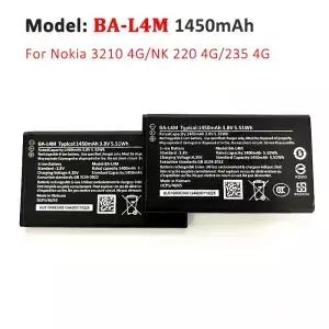 BAL4M BA L4M 배터리 3.8v 1450mAh 노키아 3210 4G/NK 220 4G/235 4G 휴대폰용 교체 이온