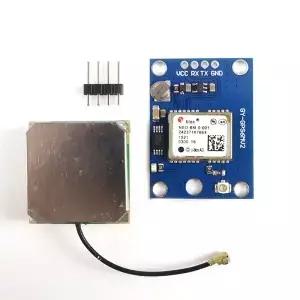 세라믹 안테나가 있는 NEO6M GPS 모듈 Arduino 32 STM32 U 드론 데이터 로거 DIY 전자 제품용 EEM 백업