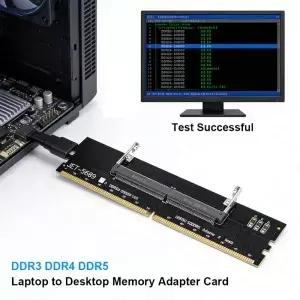 DDR3 노트북데스크탑 메모리 어댑터 카드 SOMPC M RAM 커넥터