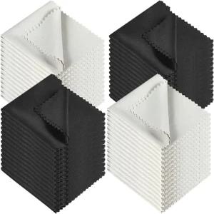 Sumind 100Pcs 안경 청소포 벌크 5.5 마이크로파이버 유리 청소기 천 닦기 휴대폰 카메라 렌즈 스크린