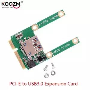미니 PCIE 확장 카드 노트북 PCI 익스프레스 to USB 3.0 컨버터 라이저 어댑터 나사 피팅