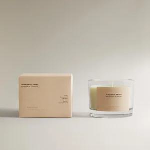 ZARA (200G) “ABSOLUTE LINEN” 아로마 캔들 - 머스터드 8430/705/305