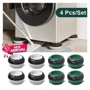 4Pcs 방진 패드 세탁기 고무 발 매트 침묵 냉장고 가구 팅 자료