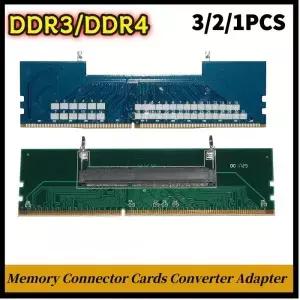 노트북 DDR4 SOM 데스크탑 M 메모리 RAM 커넥터 카드 변환기 어댑터 3200/2666/2400/213HZ