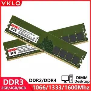 DDR4 4GB 데스크탑 메모리 램 PC3 1066 1333 1600 1866Mhz 1.5V 17000 19200 21300 1.2V NonECC M
