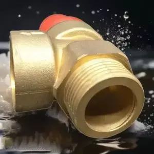 황동 자동 배수 밸브 미터 벽걸이형 태양열 안전 3/5/6 바 압력 보일러 온수기 지원