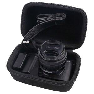 후지필름 X-M5 15-45MM 미러리스 디지털 카메라 케이스와 호환되는 WAIYUCN 하드 캐리링 케이스(소형)