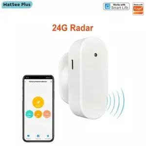 스마트 라이프 지그비 WiFi 인체 감지 센서 24Ghz MmWe 레이더 모션 조도 거리 게이트웨이 필요