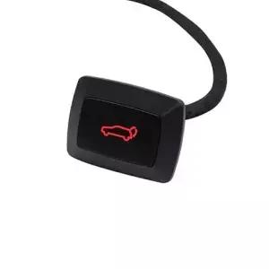 12V 자동차 트렁크 푸시 스위치 자동 전동 게이트 리어 순간 ON/OFF 레드 LED 라이트 개방 해제