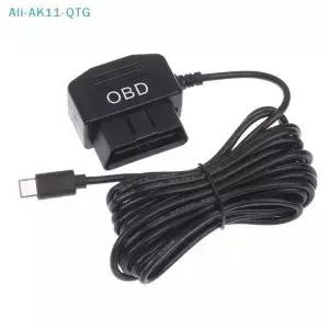 새로운 OBD 타입 C 충전기 전원 케이블 블랙박스 차량용 DVR 24시간 주차 모니 자동차 액세서리 배터리