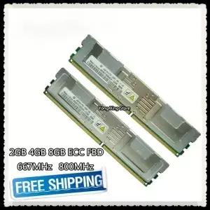 DDR2 4GB 667MHz 서버 메모리 PC2 5300F 6400F ECC FBD FBM 완전 버퍼 RAM 240핀 5300 6400 4G 8G