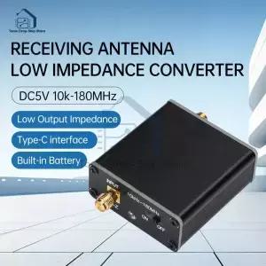 트랜스임피던스 도넛 WB 안테나 내장 600 Mah 배터리 라디오 워키토키 SDR용 소형 루프 10kHz180MHz