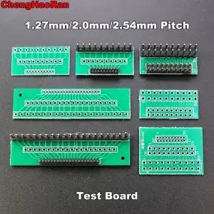 ngHaoRan 1piece 1.27mm 피치 전송 플레이트 변환기 단일 이중 행 핀 PCB PCI 어댑터 보드