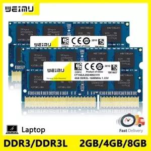 DDR3 4GB 노트북 메모리 램 PC3 1.5V 8500 10600 12800 1.35V 1333 1600 1866Mhz 204핀 논ECC 소디미