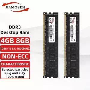 DDR3 데스크탑 메모리 램 4GB 1066 1333 1600MHz PC38500 10600 12800 UM 240핀 1.5V 메모리아