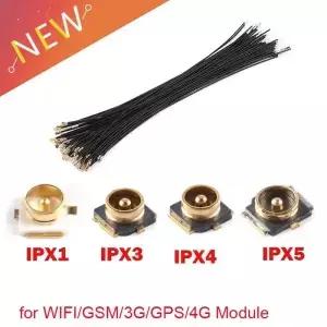 20개/2개 IPX1 2.4G 1 3 4 5 UFL U.FL 안테나 터미널 와이어 케이블 커넥터 WIFI/GSM/3G/GPS/4G 모듈