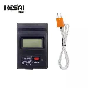 디지털 K 타입 센서 및 열전대 프로브 검출기 TM902C 50C 1300C 온도 계량기
