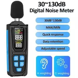 SL750B 디지털 사운드 레벨 미터 30130dB A/C 가중 Sonometer 소음 테스터 데시벨 측정기